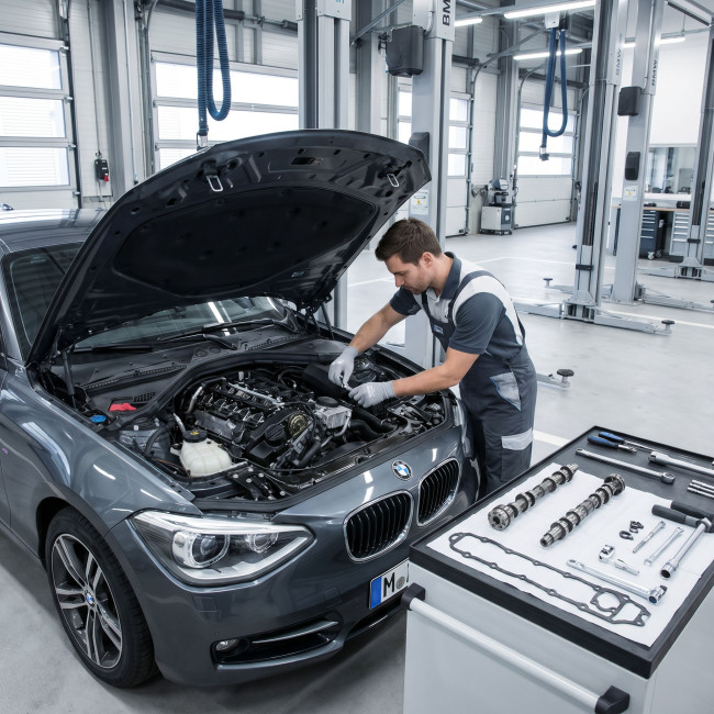 Замена эксцентрированного вала системы VALVETRONIC для N13